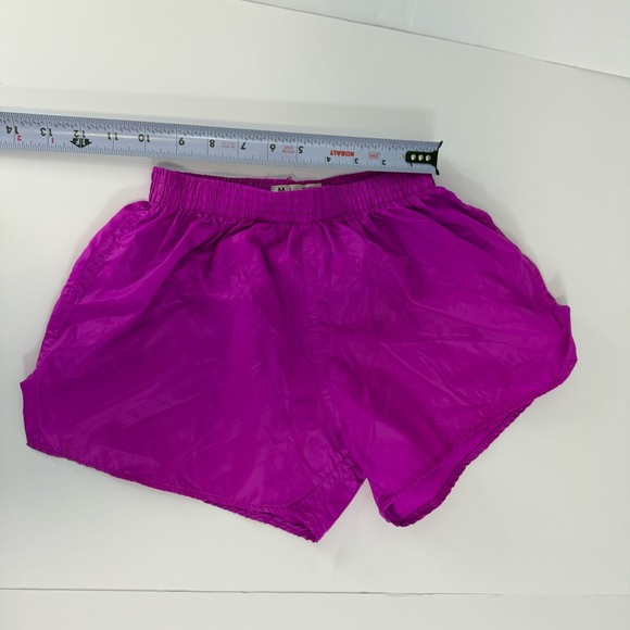 Vintage M.J. Soffe Pink Nylon Running Shorts XS USA Made Athletic Gym - Picture 6 of 8